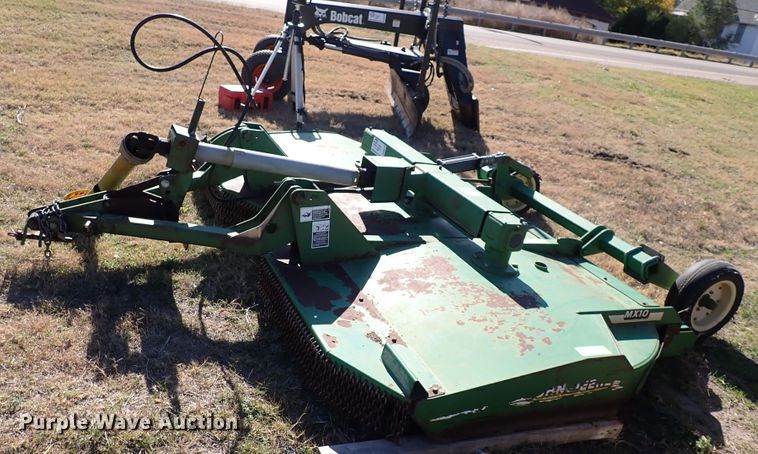 image for item DN2274 John Deere MX10  rotary mower