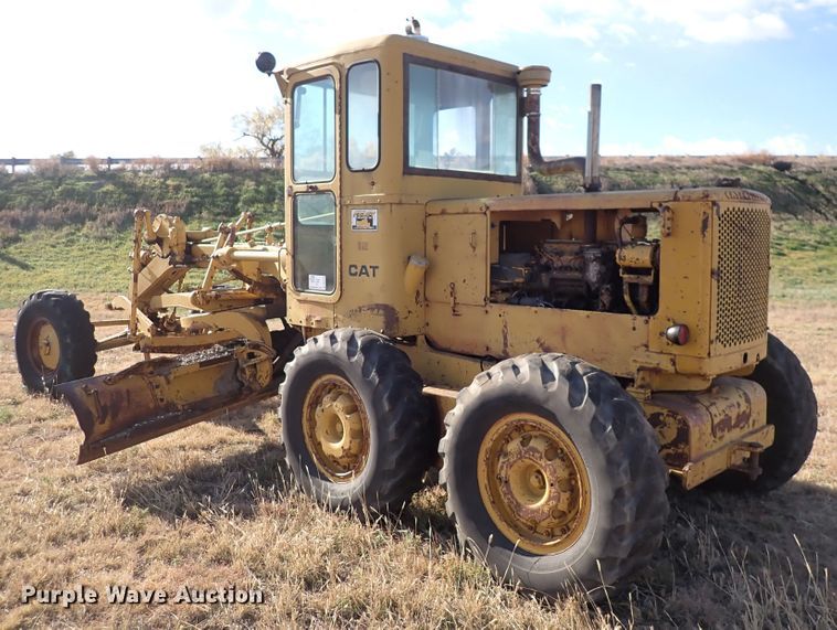 image for item DN2284 1960 Caterpillar 12E  rigid frame motor grader