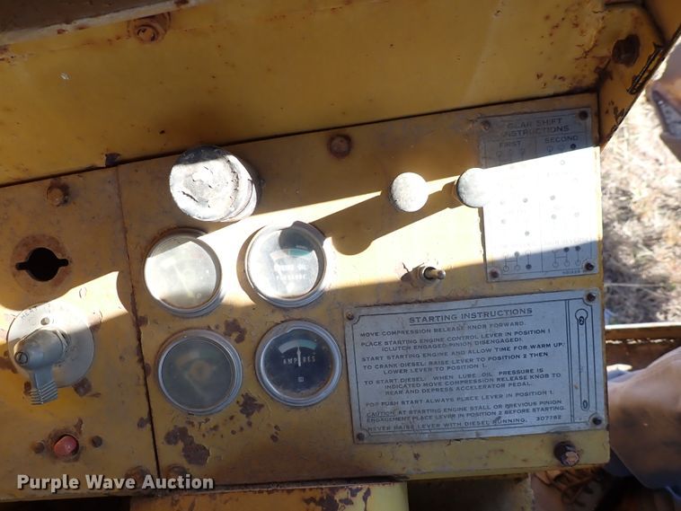 image for item DN2284 1960 Caterpillar 12E  rigid frame motor grader