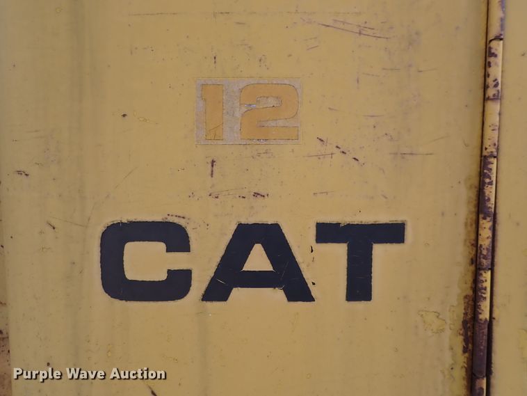 image for item DN2284 1960 Caterpillar 12E  rigid frame motor grader