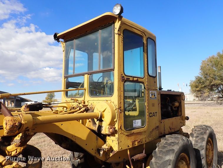 image for item DN2284 1960 Caterpillar 12E  rigid frame motor grader