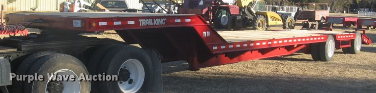 image for item DN2300 1991 Trail King  drop deck equipment trailer
