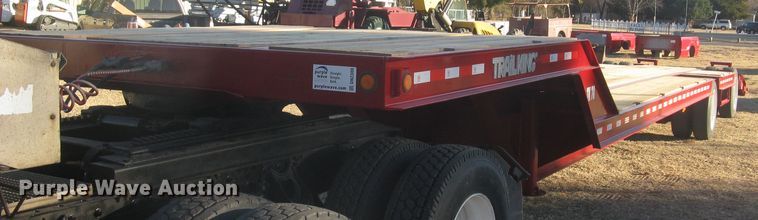 image for item DN2300 1991 Trail King  drop deck equipment trailer