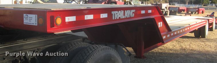 image for item DN2300 1991 Trail King  drop deck equipment trailer