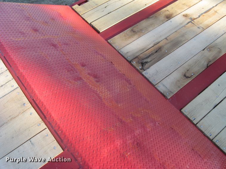 image for item DN2300 1991 Trail King  drop deck equipment trailer