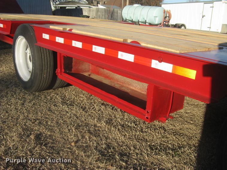 image for item DN2300 1991 Trail King  drop deck equipment trailer