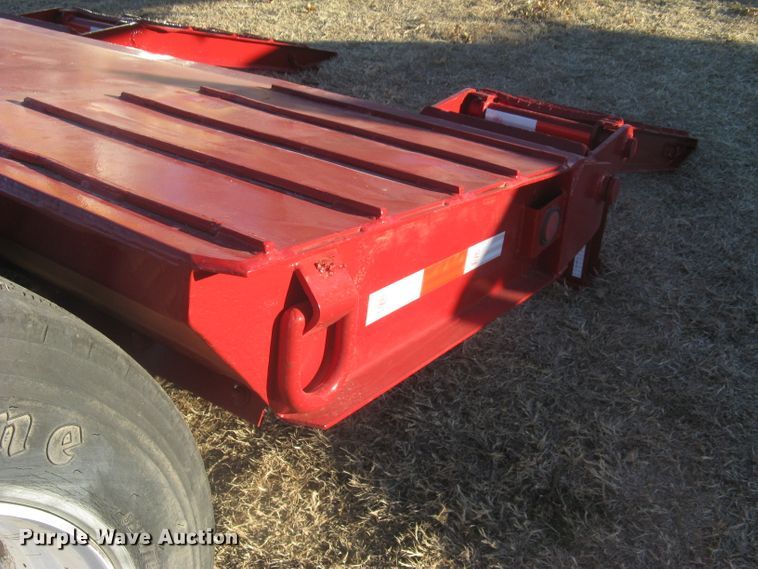 image for item DN2300 1991 Trail King  drop deck equipment trailer