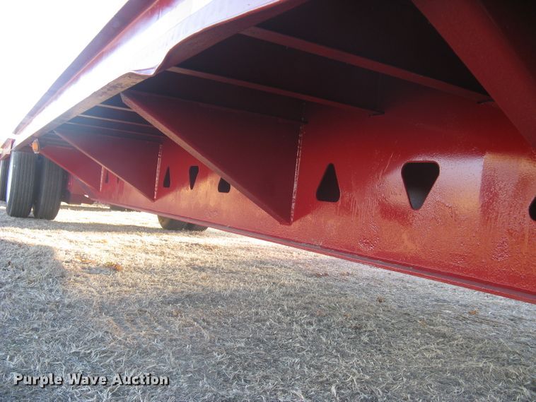 image for item DN2300 1991 Trail King  drop deck equipment trailer