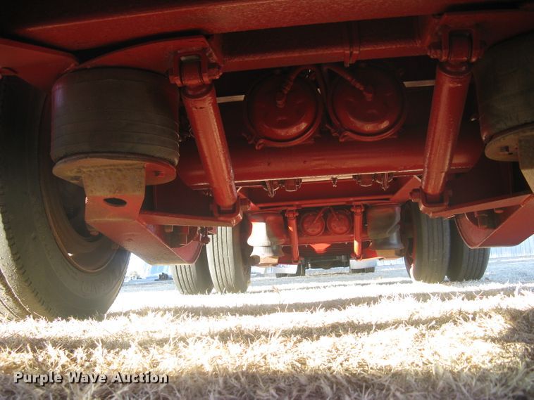 image for item DN2300 1991 Trail King  drop deck equipment trailer