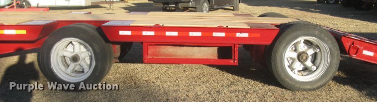 image for item DN2300 1991 Trail King  drop deck equipment trailer