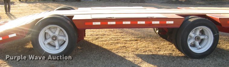 image for item DN2300 1991 Trail King  drop deck equipment trailer
