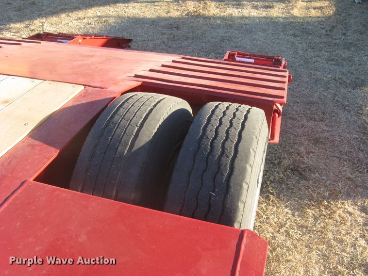 image for item DN2300 1991 Trail King  drop deck equipment trailer