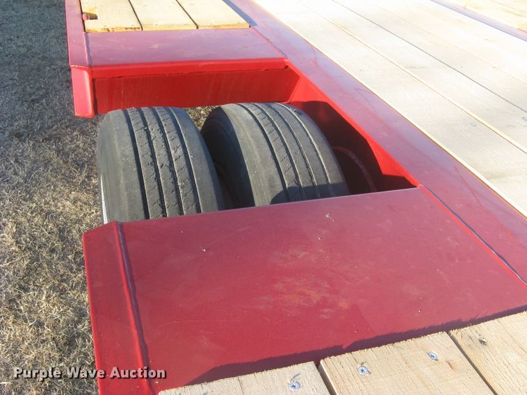 image for item DN2300 1991 Trail King  drop deck equipment trailer
