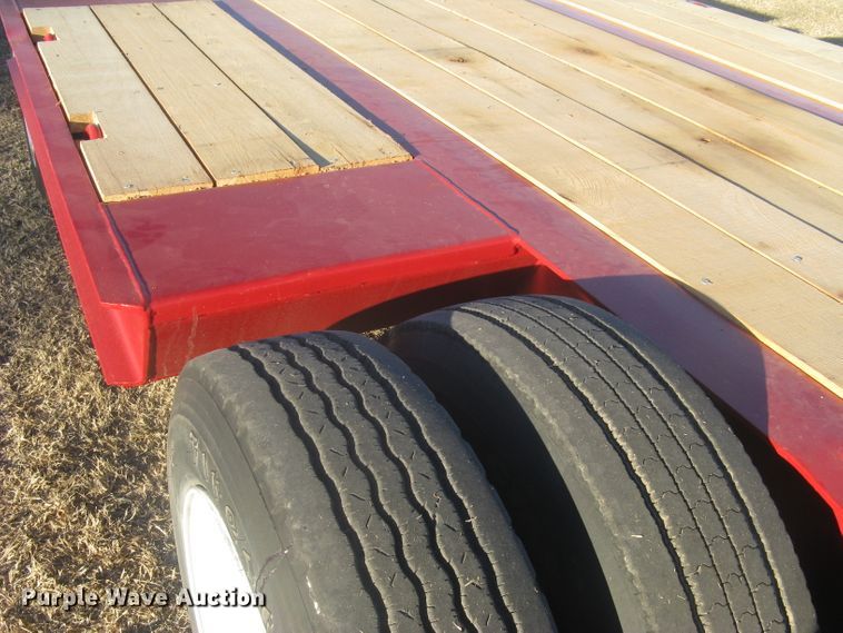 image for item DN2300 1991 Trail King  drop deck equipment trailer