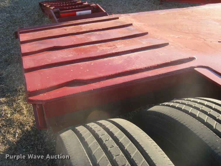 image for item DN2300 1991 Trail King  drop deck equipment trailer