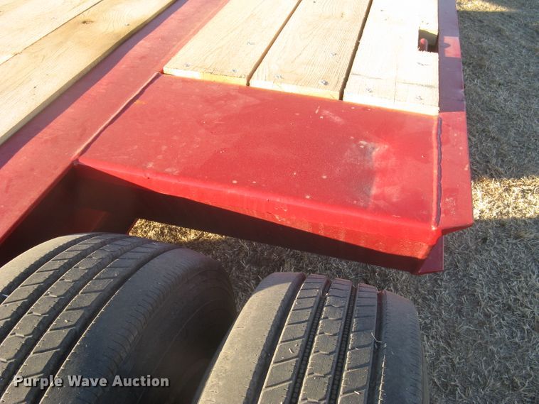 image for item DN2300 1991 Trail King  drop deck equipment trailer