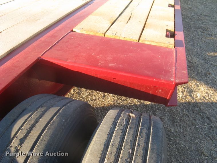 image for item DN2300 1991 Trail King  drop deck equipment trailer