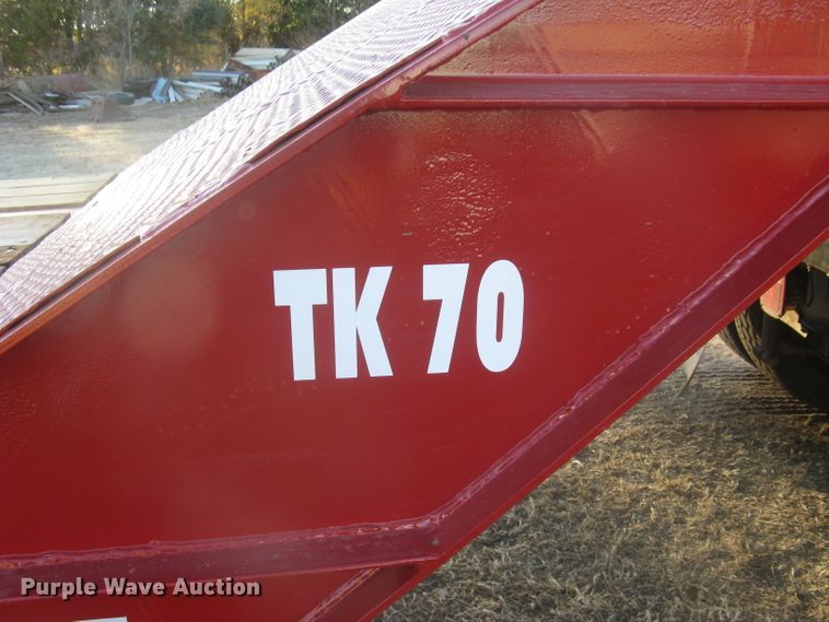 image for item DN2300 1991 Trail King  drop deck equipment trailer