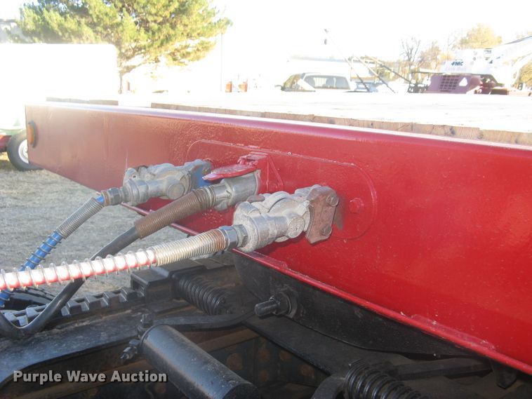 image for item DN2300 1991 Trail King  drop deck equipment trailer