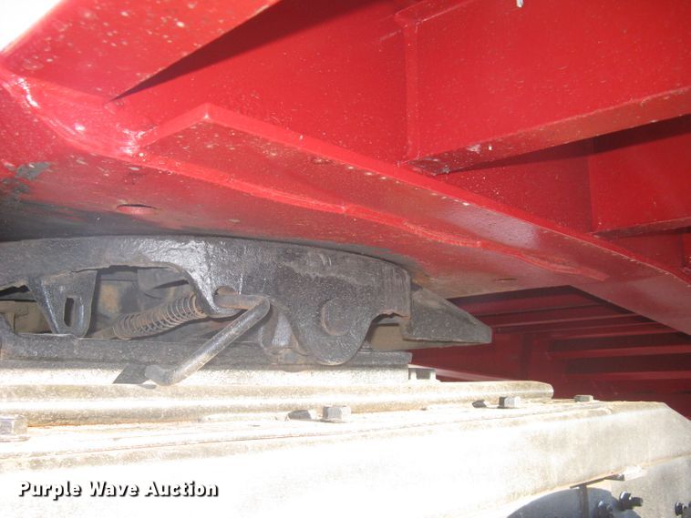 image for item DN2300 1991 Trail King  drop deck equipment trailer