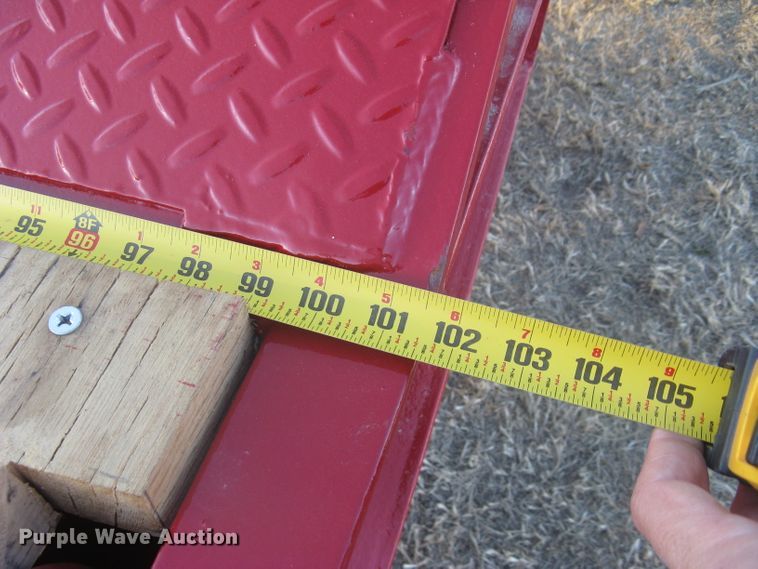 image for item DN2300 1991 Trail King  drop deck equipment trailer