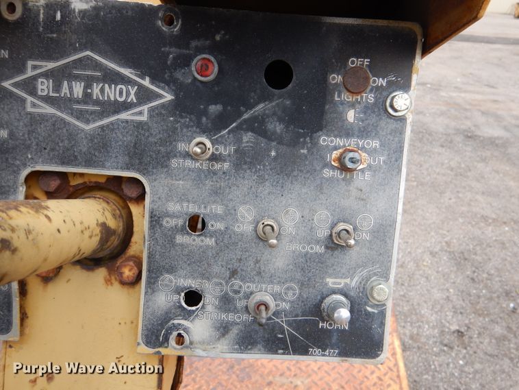 image for item DN5343 Blaw Knox RW100  road widener