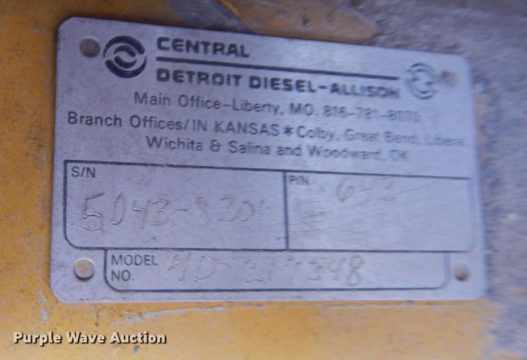 image for item DN5360 P&H Omega  crane