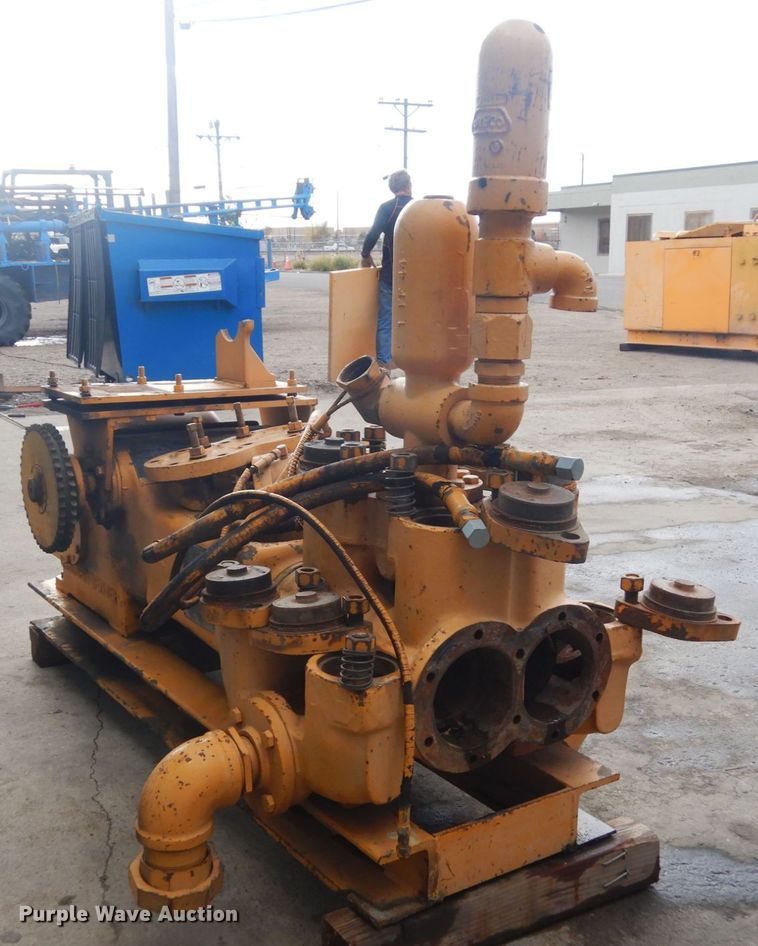 image for item DN6259 1993 Gardner Denver 4.5x5 Duplex  mud pump