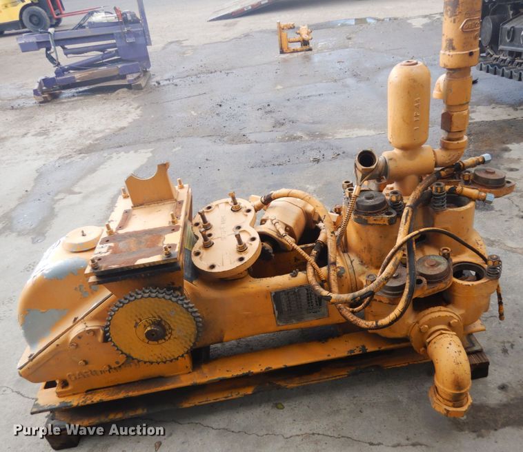 image for item DN6259 1993 Gardner Denver 4.5x5 Duplex  mud pump