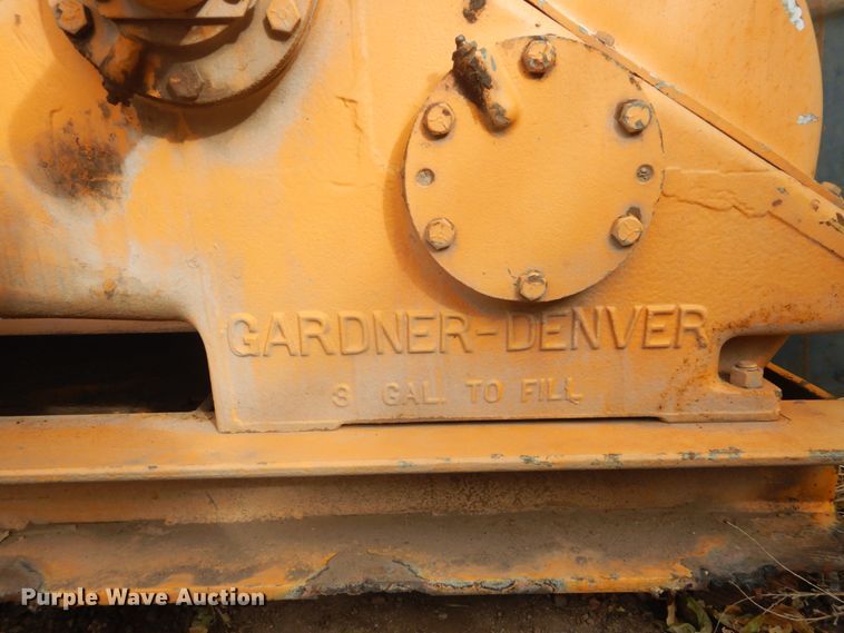 image for item DN6259 1993 Gardner Denver 4.5x5 Duplex  mud pump