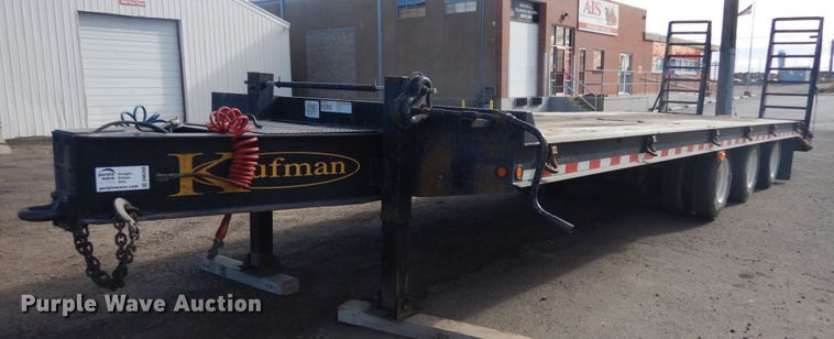 image for item DN6260 2015 Kaufman  equipment trailer