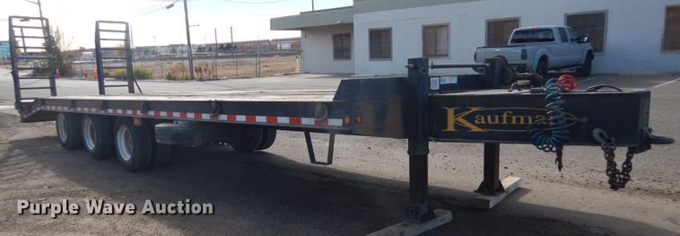 image for item DN6260 2015 Kaufman  equipment trailer