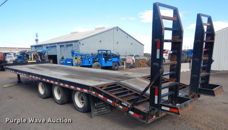 image for item DN6260 2015 Kaufman  equipment trailer