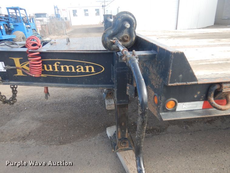 image for item DN6260 2015 Kaufman  equipment trailer