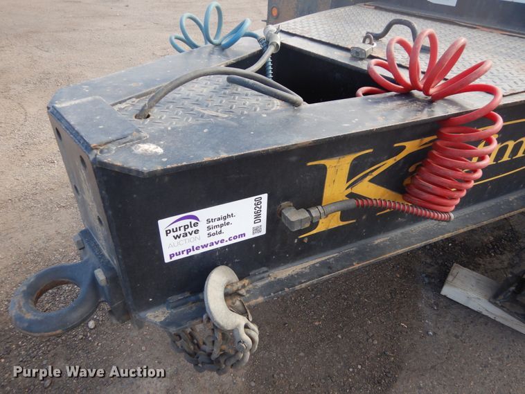 image for item DN6260 2015 Kaufman  equipment trailer