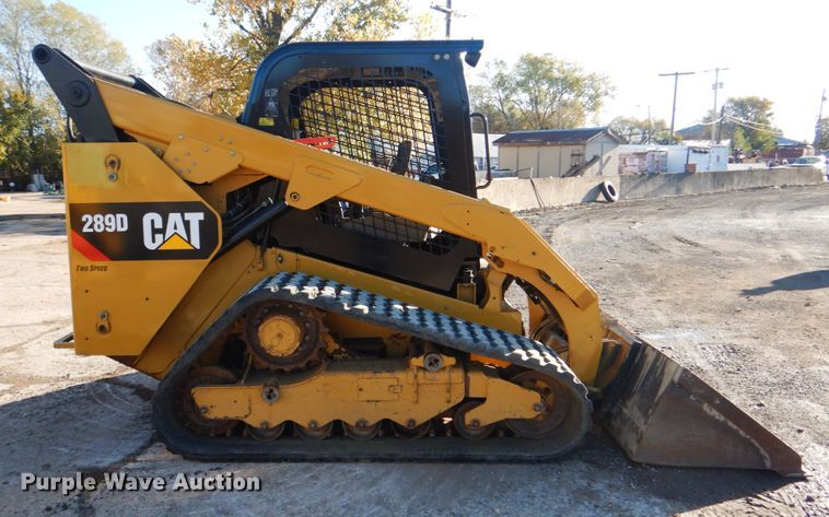 image for item DN6547 2016 Caterpillar 289D  tracked skid steer loader