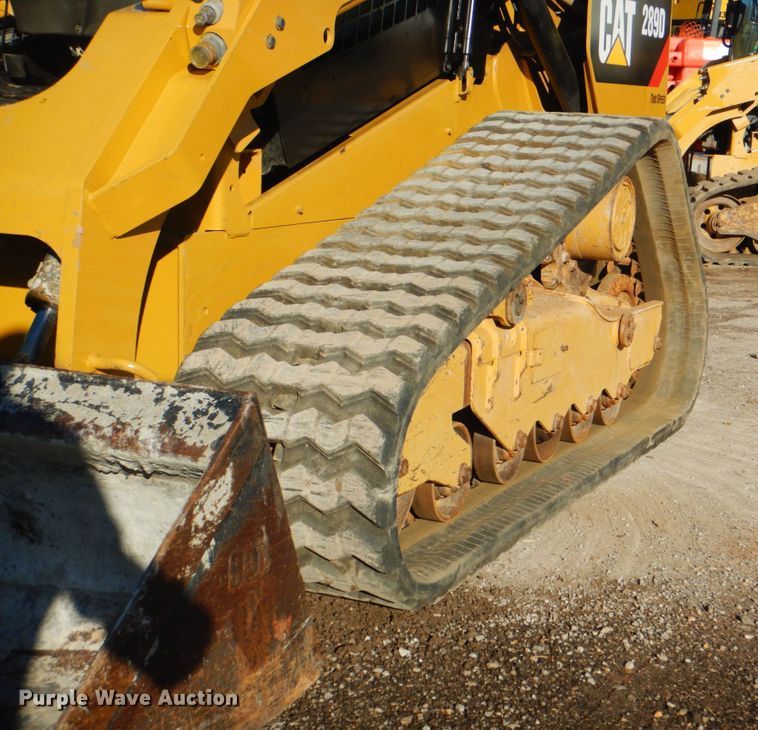 image for item DN6547 2016 Caterpillar 289D  tracked skid steer loader