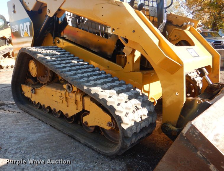 image for item DN6547 2016 Caterpillar 289D  tracked skid steer loader