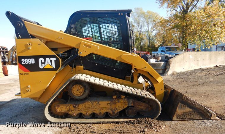 image for item DN6548 2014 Caterpillar 289D  tracked skid steer loader
