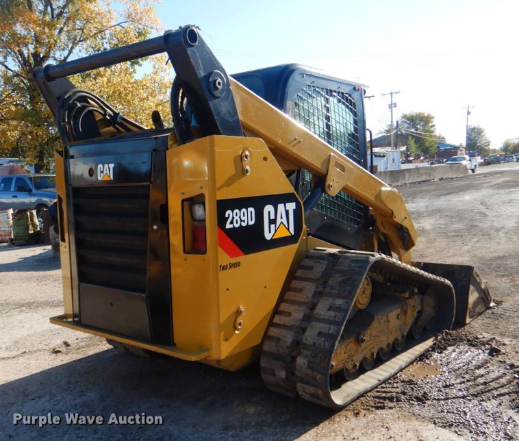 image for item DN6548 2014 Caterpillar 289D  tracked skid steer loader