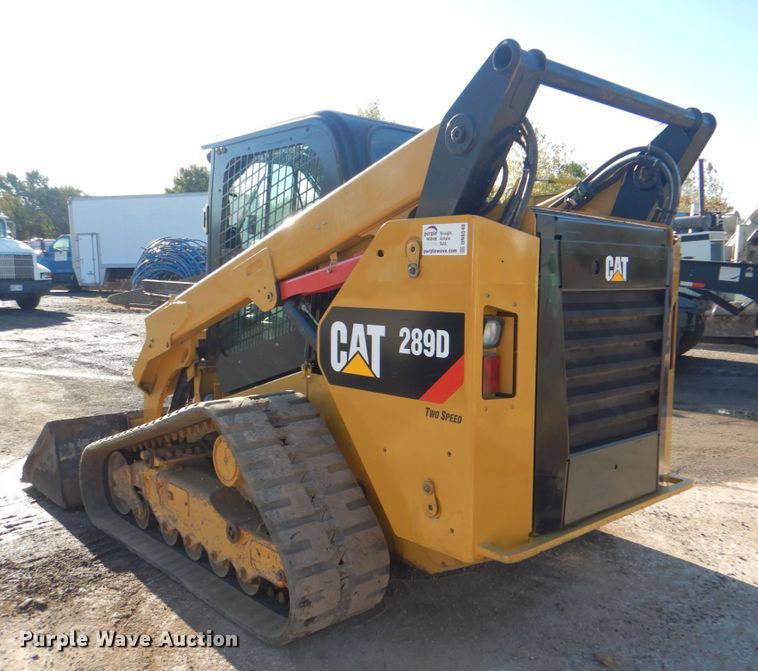 image for item DN6548 2014 Caterpillar 289D  tracked skid steer loader