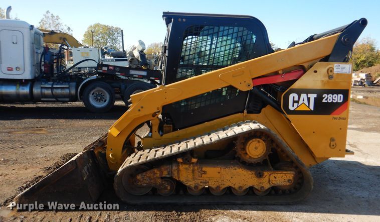 image for item DN6548 2014 Caterpillar 289D  tracked skid steer loader