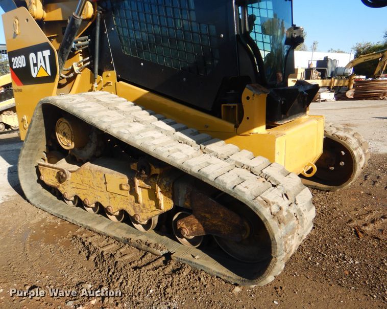 image for item DN6548 2014 Caterpillar 289D  tracked skid steer loader