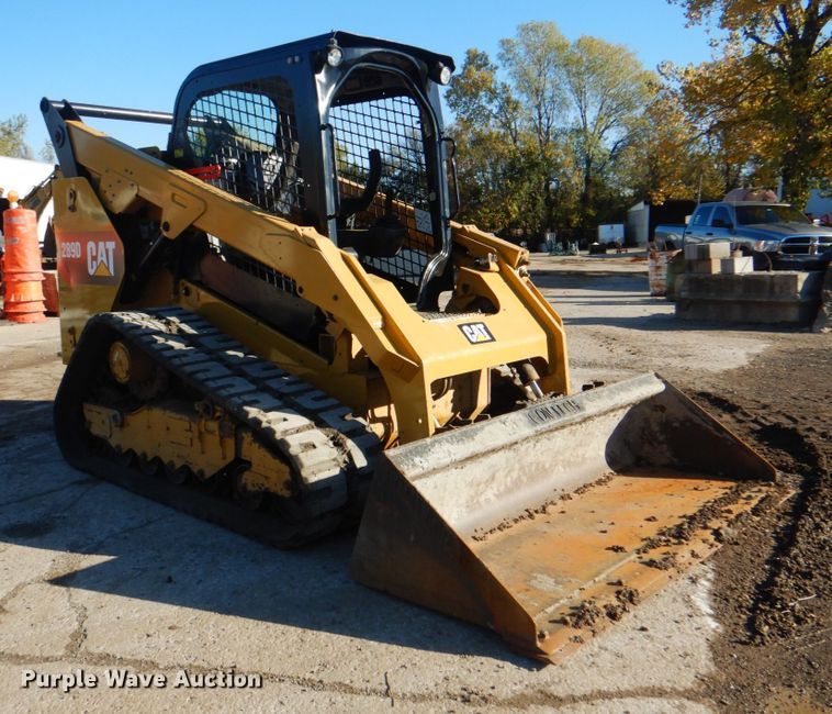 image for item DN6549 2016 Caterpillar 289D  tracked skid steer loader
