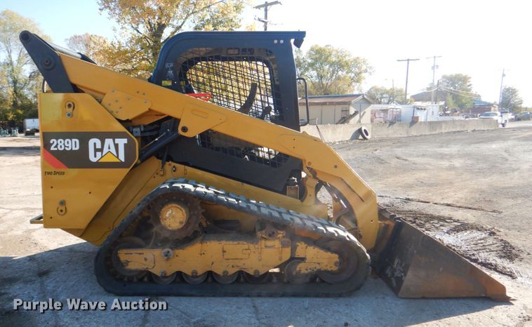 image for item DN6549 2016 Caterpillar 289D  tracked skid steer loader
