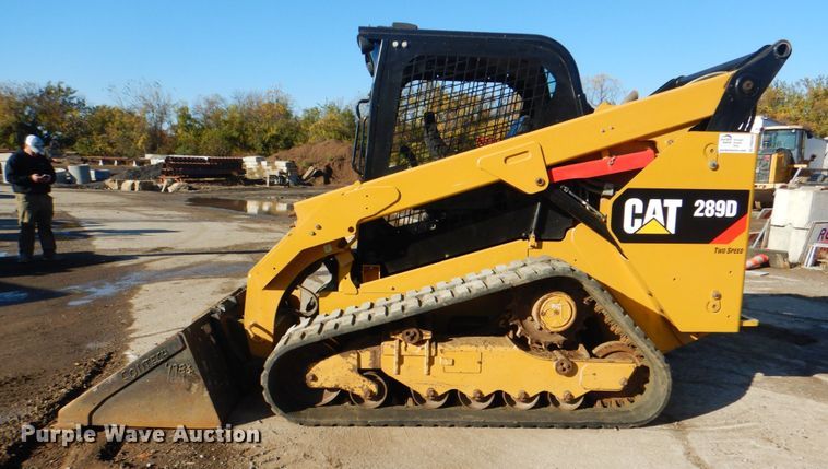 image for item DN6549 2016 Caterpillar 289D  tracked skid steer loader