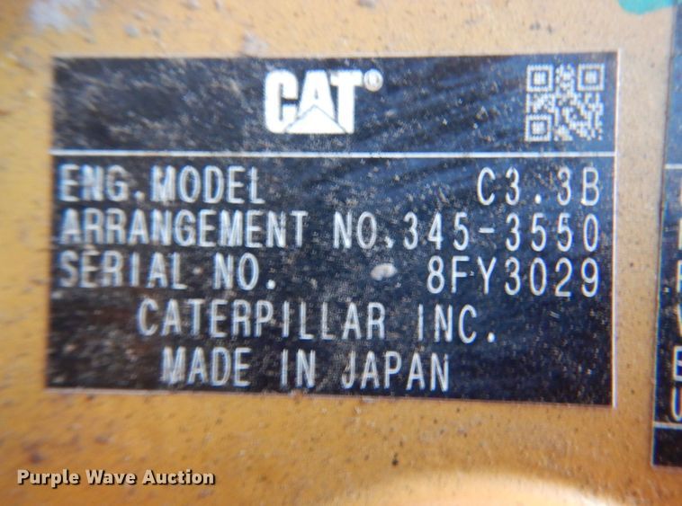 image for item DN6549 2016 Caterpillar 289D  tracked skid steer loader