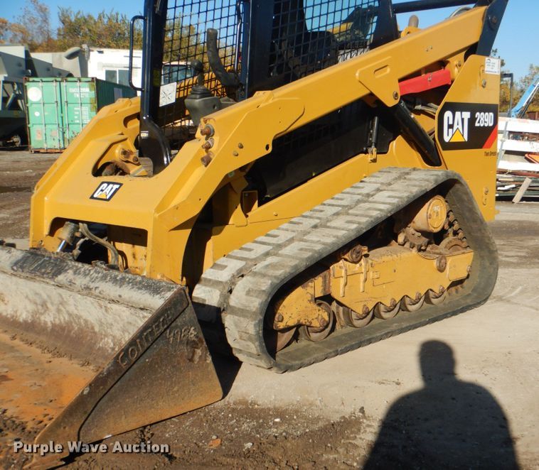 image for item DN6549 2016 Caterpillar 289D  tracked skid steer loader