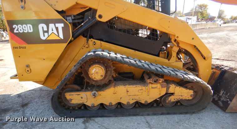 image for item DN6549 2016 Caterpillar 289D  tracked skid steer loader