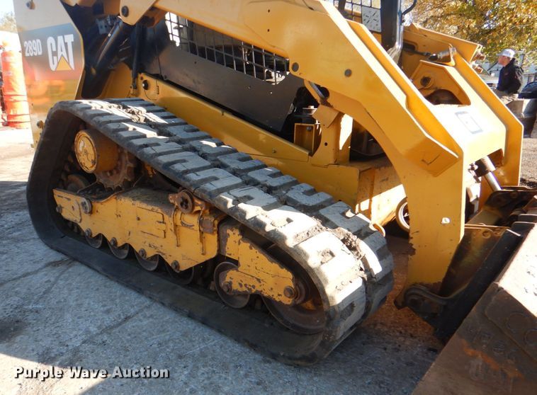 image for item DN6549 2016 Caterpillar 289D  tracked skid steer loader